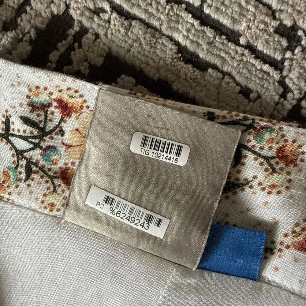 Farm Rio x Anthropologie Melila Floral Flared Pants Women’s Size Large Boho - Picture 7 of 15